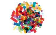 Luzy Acryl mozaika, 100 g, farebná mix