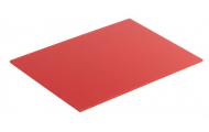 PVC doska, červená, 150 x 210 mm, 1 ks
