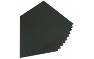 Farebný papier, A4, čierny, 100 ks