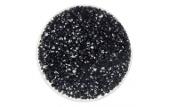 Akrylové korálky Chaton, čierne, v 2,8 x 2 mm, 10 g