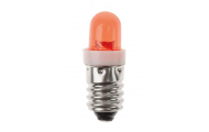 Sveteľná dióda LED, červená, 8 mm, 10 ks