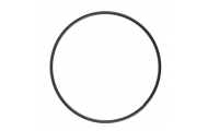 Kovový krúžok, Ø 10 cm, s čiernym povrchom, 1 ks