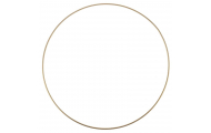 Kovový krúžok, Ø 25 cm, so zlatým povrchom, 1 ks