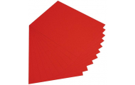 Farebný kartón, A4, karmínovo červený, 100 ks