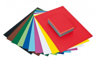 Úsporná sada, 500 ks farebný papier A4 a 100 ks farebný kartón, 50 x 70 cm