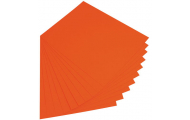 Farebný papier, 50 x 70 cm, 10 ks, oranžová