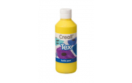 Crealll Tex, farba na textil, 250 ml, žltá
