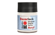 Marabu Acryl Decorlack, 50 ml, biela, 1 ks