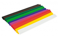 Krepový papier, 10 farieb, 2,50 m x 50 cm, 10 kotúčov