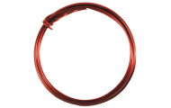 Hliníkový drôt, 2 mm/3 m, červený, 1 ks