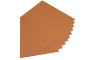 Farebný kartón, 50 x 70 cm, 10 ks, hnedý svetlý