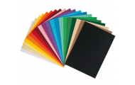Farebný kartón,  A4, 20 ks, 20 farieb