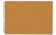 Scrapbooking album, 30 x 21,5 cm, hnedý prírodný, 1 ks