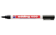 Popisovač Edding 400, 1 mm, čierna, 1 ks