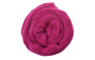 Rozprávková ovčia vlna, 50 g, pink/purpurová