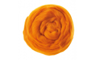 Rozprávková ovčia vlna, 50 g, oranžová