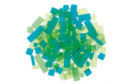Luzy Acryl mozaika, 100 g, zelená mix