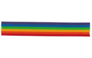 Voskové dekoračné prúžky, polkruh 2 x 228 mm, 18 ks, rôzne farby