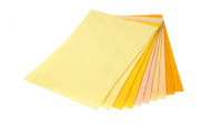 Filc, 20 x 30 cm, 10 ks, žlté/oranžové odtiene