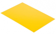Polystyrénová doska, 2 x 210 x 300 mm, žltá, 1 ks