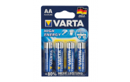 Batéria VARTA High Energy Alkaline, 1,5 V (AA), 4 ks