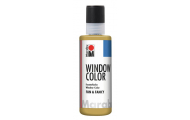 Marabu Window Color Fun & Fancy, 80 ml zlatá