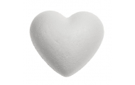 Polystyrénové srdce, 9 cm, 1 ks