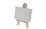 Mini stojan na plátno s plátnom, 115 x 65 x 15 mm, 1 ks