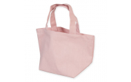 Bavlnená taška s povrchovou úpravou, ružová, 1 ks