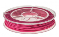 Elastická šnúra, ø 1 mm x 5 m, fuksia