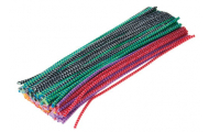 Žinilkový drôt, prúžkovaný, ø 8 mm x 30 cm, 200 ks