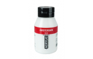 Akrylová farba Royal Talens Amsterdam, biela titánová, 1000 ml