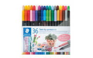 STAEDTLER® Twin-tip duo obojstranné fixky, 36 ks