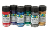 Magic Marble mramorovacie farby, metalické 6 x 20 ml