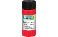 Magic Marble, mramorovacia farba, 20 ml, červená