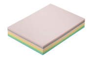 Farebný kartón, A4, pastelové farby, 210 ks