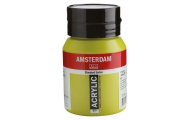 Akrylová farba Amsterdam, olivovozelená, 500 ml