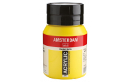 Akrylová farba Amsterdam, žltá, 500 ml