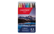 CARAN D'ACHE® Fibralo Brush popisovače/fixky, 10 ks