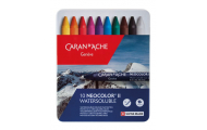 CARAN D'ACHE® Neocolor II akvarelové, olejové pastelky, 10 ks