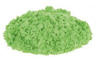Farebný tečúci piesok, zelený, 1 kg