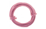 Pletená šnúra s jádrom, ø 5 mm x 3 m, pink