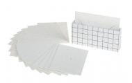 Rico Design® Paper Poetry sada obálok a pohľadníc, sivobiela, A7, 20 ks