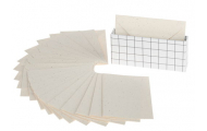 Rico Design® Paper Poetry sada obálok a pohľadníc, slonová kosť, 20 ks