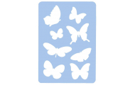 Šablóna Motýle, 14,8 x 21 cm, 1 ks