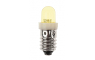 Sveteľná dióda LED, žltá, 8 mm, 10 ks