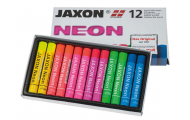 JAXON® olejové pastely, neónové farby, 12 ks