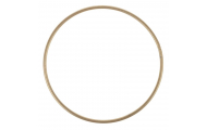 Kovový krúžok, Ø 10 cm, so zlatým povrchom, 1 ks