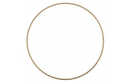 Kovový krúžok, Ø 15 cm, so zlatým povrchom, 1 ks
