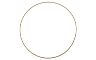 Kovový krúžok, Ø 20 cm, so zlatým povrchom, 1 ks